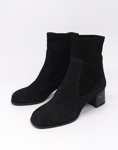 Nursace ботильоны в чёрной замше