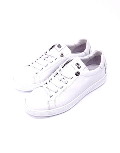 Nursace кеды в белой коже